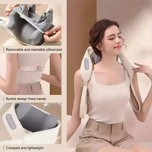 MeltEase™ — Premium Heated Neck Massager