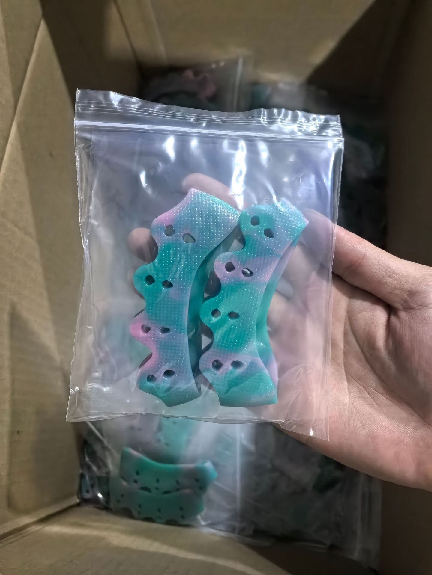 Men's And Women's Flip-out Five-toe Silicone Brace Toe Separator