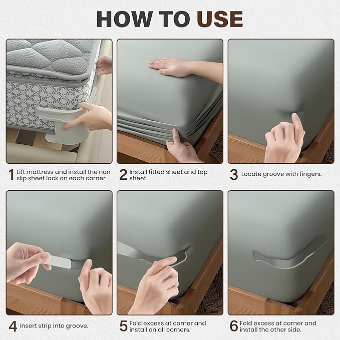 TuckTight™ -  Innovative Bed Sheet Holder